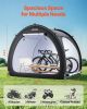 Outdoor Bike Storage Tent û Dual-Door Shelter for 4û5 Bikes
