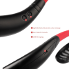 Mini USB Rechargeable Hanging Neckband Fan – Double Fans with Colorful Aroma Air Cooler for Room