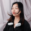 Mini USB Rechargeable Hanging Neckband Fan – Double Fans with Colorful Aroma Air Cooler for Room