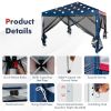10x10 Ft Instant Pop-Up Canopy Tent – Outdoor Shade Gazebo with Adjustable Height
