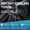 Superfiber Cooling Ice Neck Towels – Soft, Breathable, 4-Pack for Sports & Outdoor Activities
