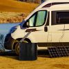 Portable Folding Camping Toilet for Adults – Includes Lid, Carry Bag & Garbage Bags