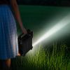 10,000mAh Solar Rechargeable Fan & LED Lantern – 7" Portable Cordless 4W Camping Fan