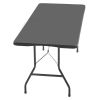 6-Ft Plastic Folding Table û Portable Indoor/Outdoor Utility Table