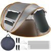 5-8 Person Pop Up Tent - Khaki