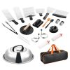 28-Piece Griddle Accessories Kit û Stainless Steel BBQ Tools