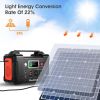 Flashfish - 200W Power Station with 100W Foldable Solar Charger