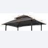 Double-Tiered Grill Gazebo Replacement Canopy, 8' x 5'