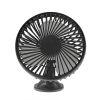 Portable Rotatable USB Car Cooling Fan – Clip & Suction Mount for SUV, RV, Pickup with 3 Speeds