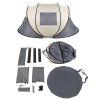 4-Person Pop-Up Camping Tent – Easy Setup for Hiking, Fishing, Beach & Outdoor Adventures