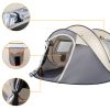 4-Person Pop-Up Camping Tent – Easy Setup for Hiking, Fishing, Beach & Outdoor Adventures