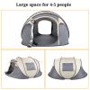 4-Person Pop-Up Camping Tent – Easy Setup for Hiking, Fishing, Beach & Outdoor Adventures