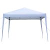 3 x 3m Practical Waterproof Folding Tent, White