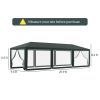 10' x 30' Foldable Canopy, Green