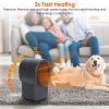 500W Portable Mini Electric Space Heater – Compact Desktop Fan Heater for Home & Office