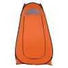 1 & 2 Person Pop-Up Toilet & Shower Tent û Portable Camping Changing Shelter (Orange)