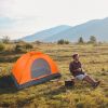 1-Person Waterproof Camping Dome Tent