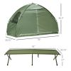 30" x 76" Foldable Cot with Tent, No Air Mattress