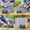 Flashfish - 200W Power Station with 100W Foldable Solar Charger