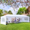 Five-Sided Waterproof Tent with Spiral Tubes, 3x9m