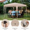 13x11.5 FT Hexagonal Pop-Up Canopy Tent – Height Adjustable with Decorative Leg Covers