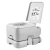 VEVOR 3.2 Gallon Portable Toilet for Camping - Push Button Pressurized Flush