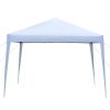 3 x 3m Practical Waterproof Folding Tent, White