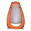 1 & 2 Person Pop-Up Toilet & Shower Tent û Portable Camping Changing Shelter (Orange)