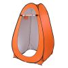 1 & 2 Person Pop-Up Toilet & Shower Tent û Portable Camping Changing Shelter (Orange)