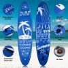Inflatable and Adjustable Stand Up Paddle Board - Blue