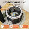 VEVOR 36" Foldable Pet Playpen – Waterproof, Portable Crate for Dogs & Cats, Indoor/Outdoor Use