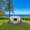4-Person Pop-Up Camping Tent – Easy Setup for Hiking, Fishing, Beach & Outdoor Adventures