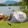 4-Person Pop-Up Camping Tent – Easy Setup for Hiking, Fishing, Beach & Outdoor Adventures