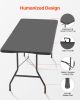 6-Ft Plastic Folding Table û Portable Indoor/Outdoor Utility Table