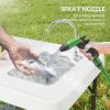 Folding Fish Cleaning Table with Sink û Portable Camping Table with Faucet & Shelf