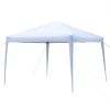 3 x 3m Practical Waterproof Folding Tent, White