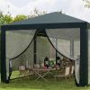 10' x 30' Foldable Canopy, Green