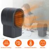500W Portable Mini Electric Space Heater – Compact Desktop Fan Heater for Home & Office