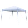 3 x 3m Practical Waterproof Folding Tent, White