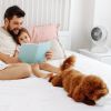 Portable Air Circulator Desk Fan – Rechargeable, 4 Speeds, 360° Tilt & Quiet 40dB for Home & Office