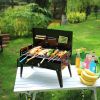 Portable Foldable Charcoal BBQ Grill – 16.7x10x17.7in, Outdoor Camping & Picnic