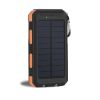 Portable Fast Charging Solar Power Bank with Flashlight