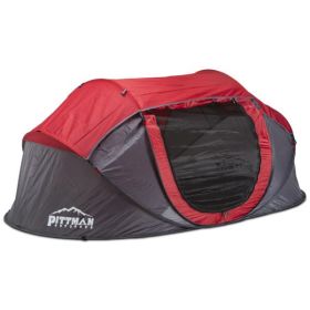 Pittman Instant POP-UP Ground Tent – Sleeps 4