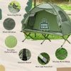 30" x 76" Foldable Cot with Tent, No Air Mattress
