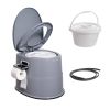 VEVOR Portable Toilet for Camping - Detachable Inner Bucket & Removable Paper Holder