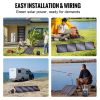 VEVOR 200W Portable Monocrystalline Solar Panel