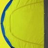9-Person Camping Tent, Blue & Yellow Fabric