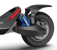 Super Electric Scooter: 31-Miles Max Range, 37 mph Max Speed - Black