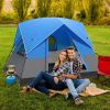 3-Person Camping Tent with Removable Floor Mat for Hiking & Travel