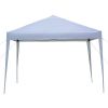 3 x 3m Practical Waterproof Folding Tent, White
